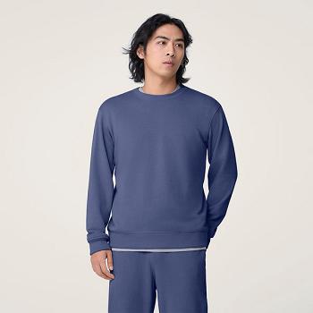 Allbirds R&R Sweatshirt Sweatshirts Herren Indigo | QCHUV77979