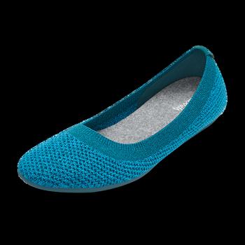 Allbirds Tree Breezers Slip-Ons Damen Türkis | ECHVG76552