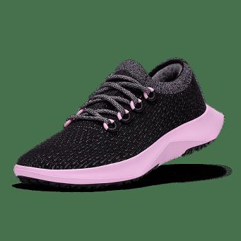 Allbirds Tree Dasher 2 Laufschuhe Damen Schwarz Rosa | CHQCS27874