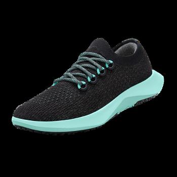 Allbirds Tree Dasher 2 Laufschuhe Herren Schwarz Mintfarben | SCHVO47237