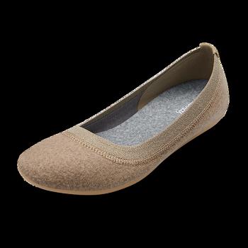 Allbirds Wolle Breezers Slip-Ons Damen Beige | CHXMI59198