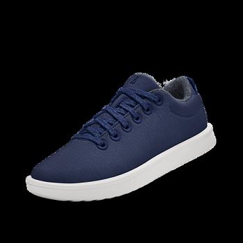 Allbirds Wolle Piper Woven Sneakers Damen Indigo | CHNZX54071