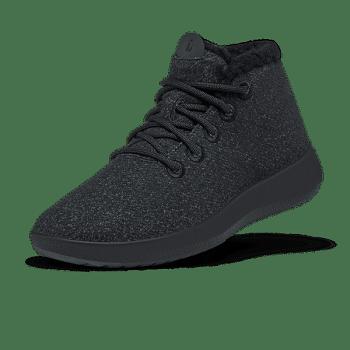 Allbirds Wolle Runner-up Mizzle Fluffs High Herren Schwarz | ZCHNQ85602