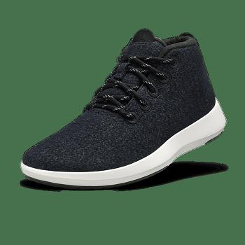 Allbirds Wolle Runner-up Mizzles High Herren Schwarz | CHEGJ52666