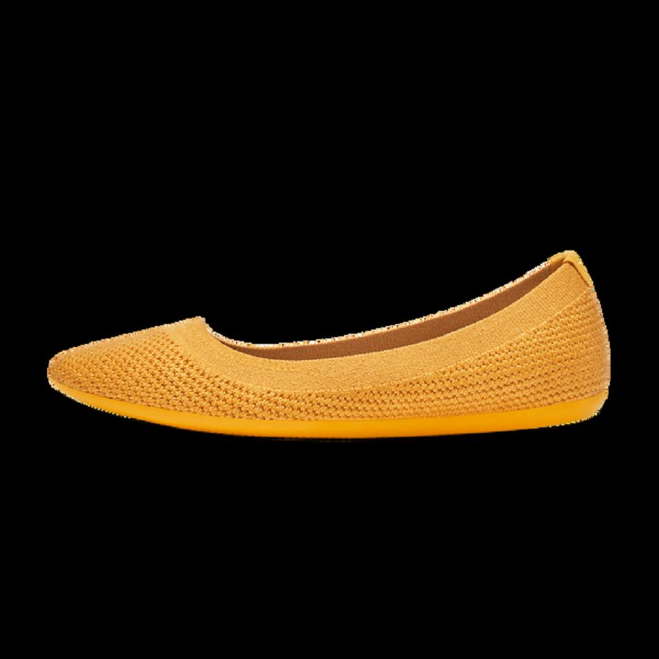 Allbirds Tree Breezers Slip-Ons Damen Gelb | CHEGJ69494