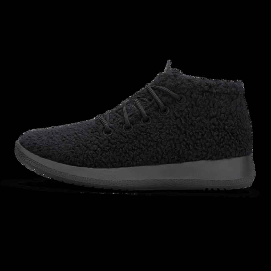 Allbirds Wolle Runner-up Fluffs High Damen Schwarz | CHQCS40371