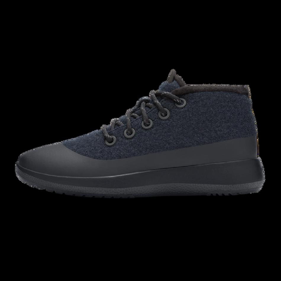 Allbirds Wolle Runner-up Mizzle Plus High Damen Schwarz | SCHNY25332