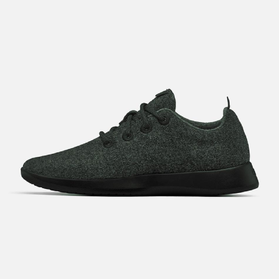 Allbirds Wolle Runners Sneakers Herren Grün | LCHTR76699